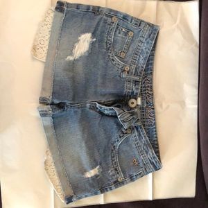 Justice denim jeans size 18R